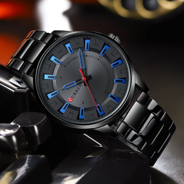 Simple Style Men Watches Quartz Wristwatches Stainless Steel Band Clock Male - Image 7