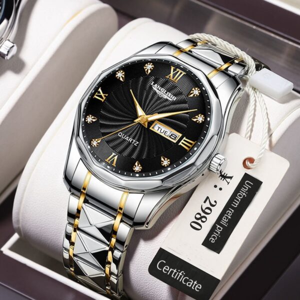 Role Watch Men Quartz Men Watches Top Luxury Brand Watch Man Gold Stainless Steel Relogio Masculino Waterproof - Image 3