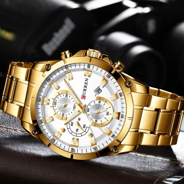 Men Watches Top Brand Luxury Business Automatic Date Watch Men Casual Waterproof Watch - Image 14