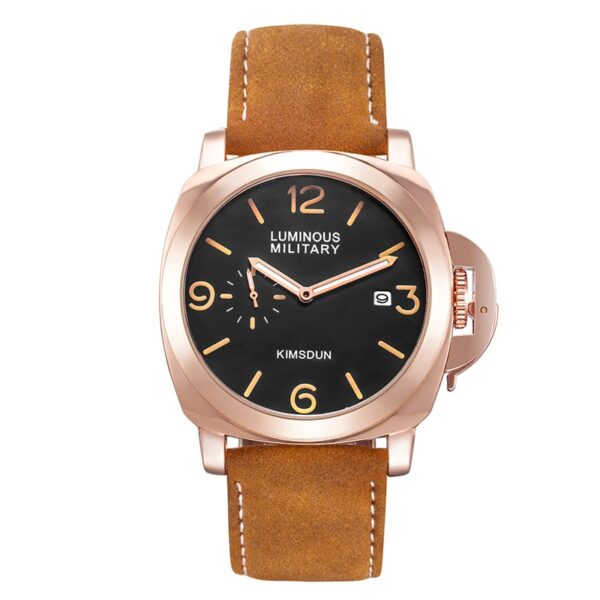 Luxury Top Brand Sport Watch Men Waterproof Quartz Brown Leather Military Wrist Watch Men Army Clock Male relojes hombre hodinky - Image 19