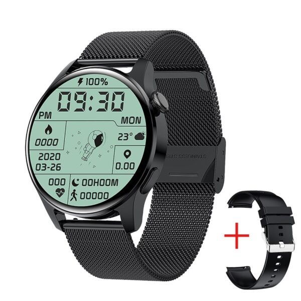 New Bluetooth Call Smart Watch Men Full Touch Sport Fitness Watches Waterproof Heart Rate Steel Band Smartwatch Android iOS - Image 17