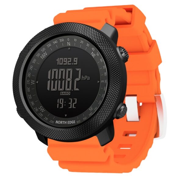 North Edge Men Sports Watches Waterproof 50M LED Digital Watch Men Military Compass Altitude Barometer - Image 11