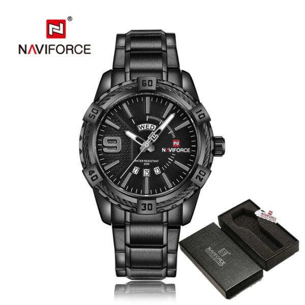 Men's Fashion Quartz Classic Watches for Business - Waterproof Steel Band Wristwatch - Image 12