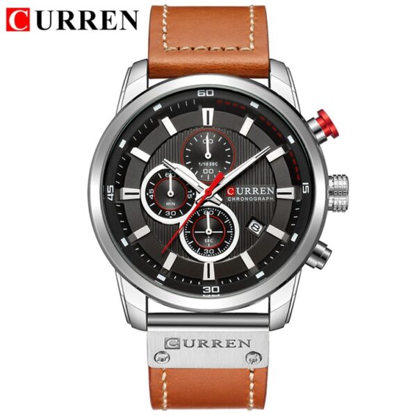 Top Brand Luxury Chronograph Quartz Watch Men Sports Watches Military Army Male Wrist Watch Clock CURREN relogio masculino - Image 16