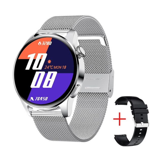 New Bluetooth Call Smart Watch Men Full Touch Sport Fitness Watches Waterproof Heart Rate Steel Band Smartwatch Android iOS - Image 7