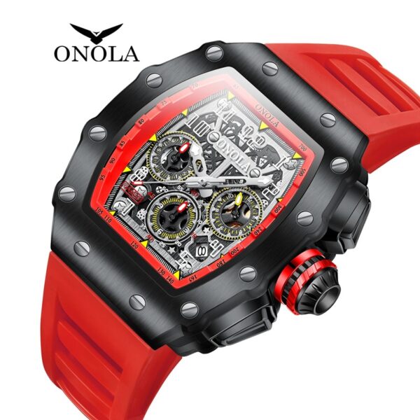 ONOLA Brand Luxury Watch Men Wrist Watches Multifunction Sports Waterproof Luminous Sports Casual Clock Men Quartz Watches Men - Image 11