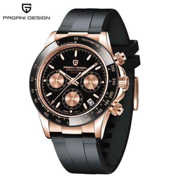 40mm New PAGANI DESIGN Men Quartz Watches Sapphire Luxury Chronograph Stainless Steel Waterproof Men Watch - Image 21