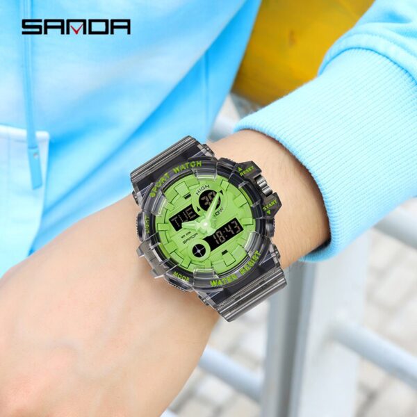 Men Watches Sport Military Quartz Watch for Men Digital Watch Waterproof Clock relogio masculino 3100 - Image 9