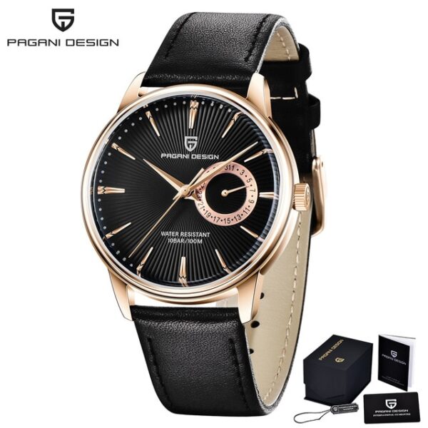 Original PAGANI DESIGN 1645 Fashion Casual Sports Watch Men Military Watch Stainless Steel Waterproof Quartz Watch Reloj Hombre - Image 3