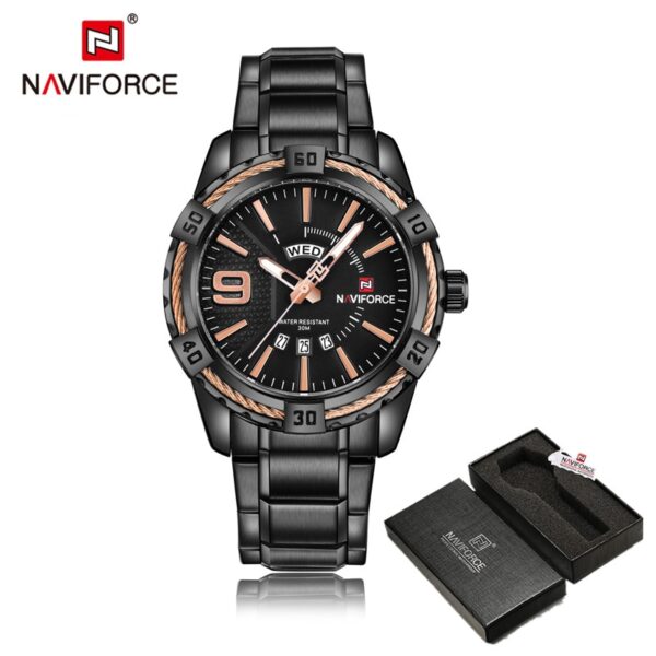 Men's Fashion Quartz Classic Watches for Business - Waterproof Steel Band Wristwatch - Image 14