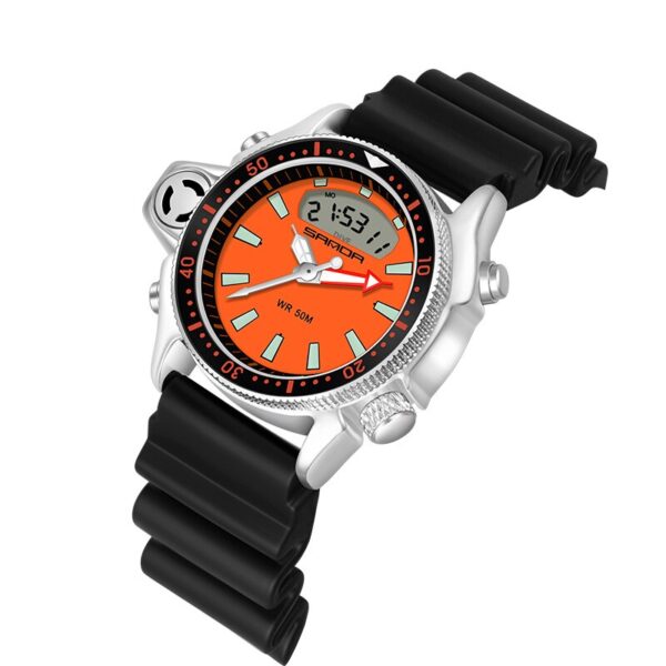 Sport Men Watch Casual Style Watches Men Military Quartz Wristwatch Diver S Shock - Image 5