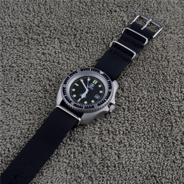 Men Wriste Watch Diver Classical Sandblast Factory Original 42mm SAS SBS Military Army 300M Water Resistant Matt 8016A - Image 6