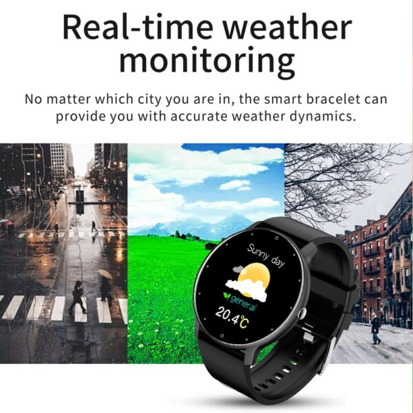 New Smart Watch Men Full Touch Screen Sport Fitness Watch IP67 Waterproof Bluetooth For Android ios smartwatch Men+box - Image 5