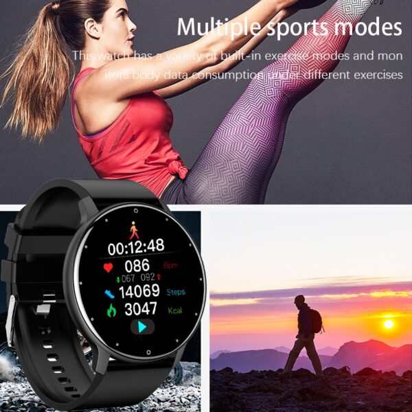 New Smart Watch Men Full Touch Screen Sport Fitness Watch IP67 Waterproof Bluetooth For Android ios smartwatch Men+box - Image 10