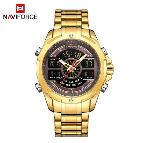 Luxury Original Watches For Men Digital Chronograph Fashion Sport Quartz Wrist Watch Stainless Steel Waterproof Clock - Image 9