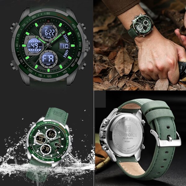 New Military Watches for Men Luxury Original Sports Chronograph Watch ​Waterproof Quartz WristWatch Clock Gift - Image 3