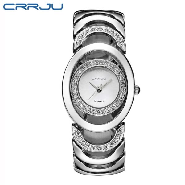 Gold Watch Women Luxury Brand bracelet Ladies Quartz Watch Gifts For Girl Full Stainless Steel Rhinestone wristwatches whatch - Image 11