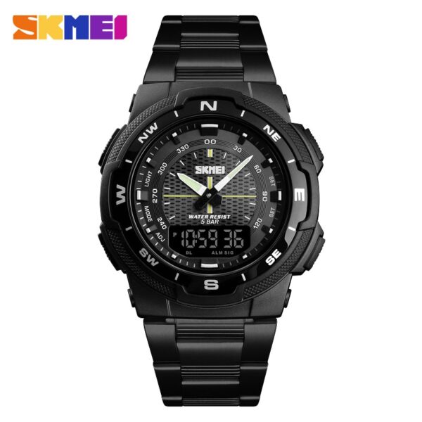 Men Watch Fashion Quartz Sports Watches Stainless Steel Strap Men Watches Top Brand Luxury Business Waterproof Wrist Watch - Image 12