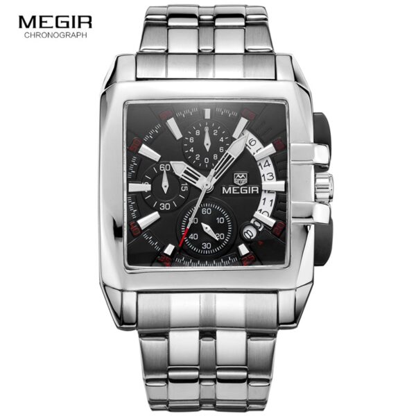 Men Watches Top Brand Luxury Quartz Watch Men  Steel Date Waterproof Sport Watch Relogio Masculino - Image 7