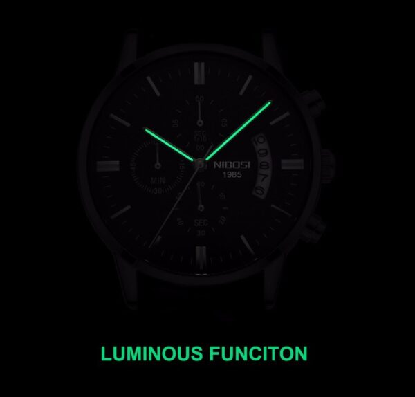 Quartz Watch Men Gold Black Mens Watches Top Brand Luxury Chronograph Sports Watches Luminous Waterproof - Image 19