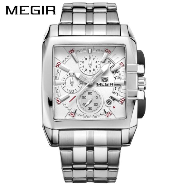 Men Watches Top Brand Luxury Quartz Watch Men  Steel Date Waterproof Sport Watch Relogio Masculino - Image 5