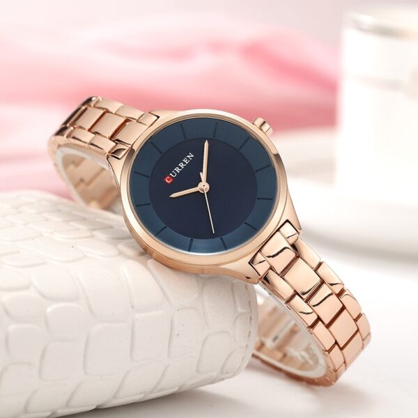 Ladies Watches Stainless Steel Band Quartz Female Wrist Watch Ladies Gifts Clock - Image 12