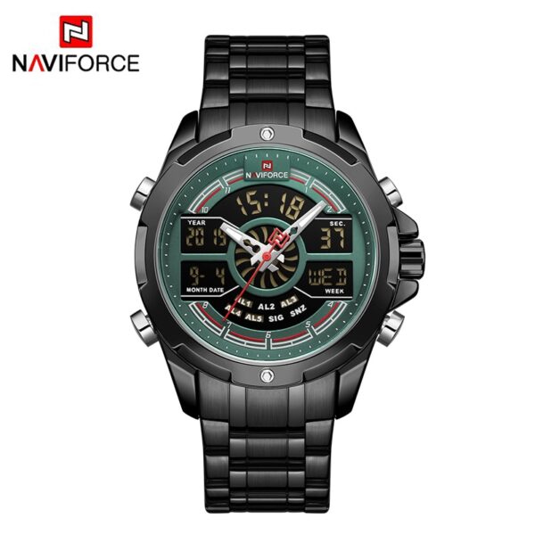 Luxury Original Watches For Men Digital Chronograph Fashion Sport Quartz Wrist Watch Stainless Steel Waterproof Clock - Image 4