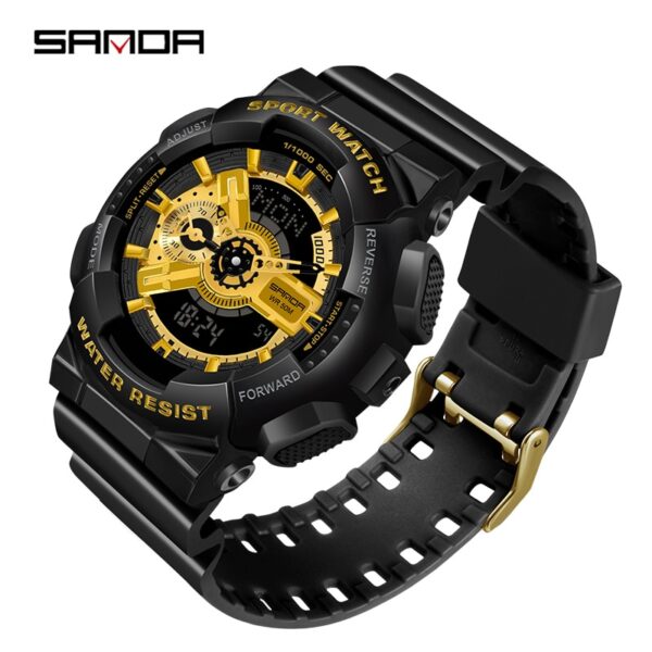 Digital Watch Men Sport Watches Electronic LED Male Wrist Watch For Men Clock Outdoor Waterproof Wristwatch 3110 - Image 4