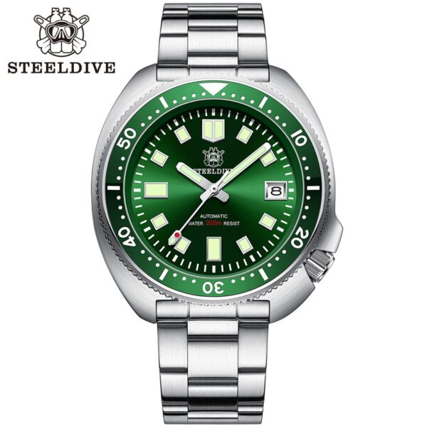 New Men SD1970 SteelDive Mechanical Watch Brand 44MM Men NH35 Dive Watch with Ceramic Bezel Watch - Image 13