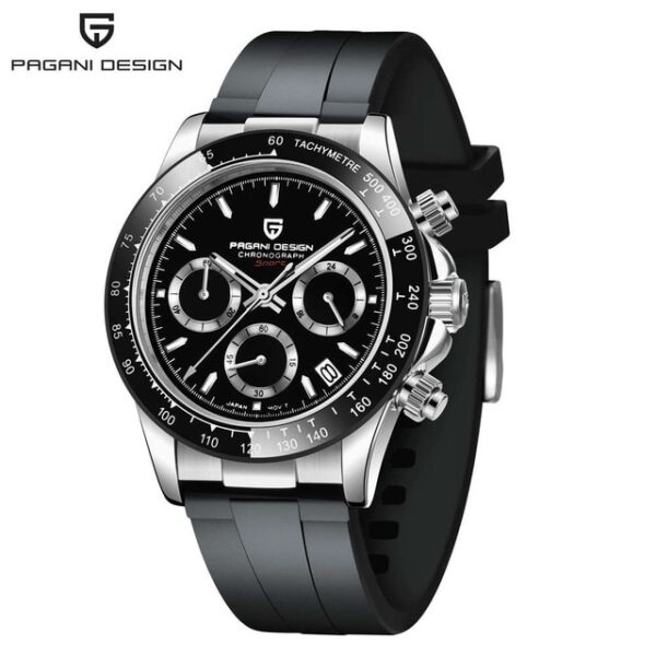 40mm New PAGANI DESIGN Men Quartz Watches Sapphire Luxury Chronograph Stainless Steel Waterproof Men Watch - Image 19