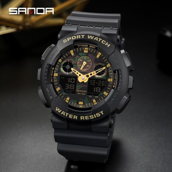 Digital Watch Men Sport Watches Electronic LED Male Wrist Watch For Men Clock Outdoor Waterproof Wristwatch 3110 - Image 9