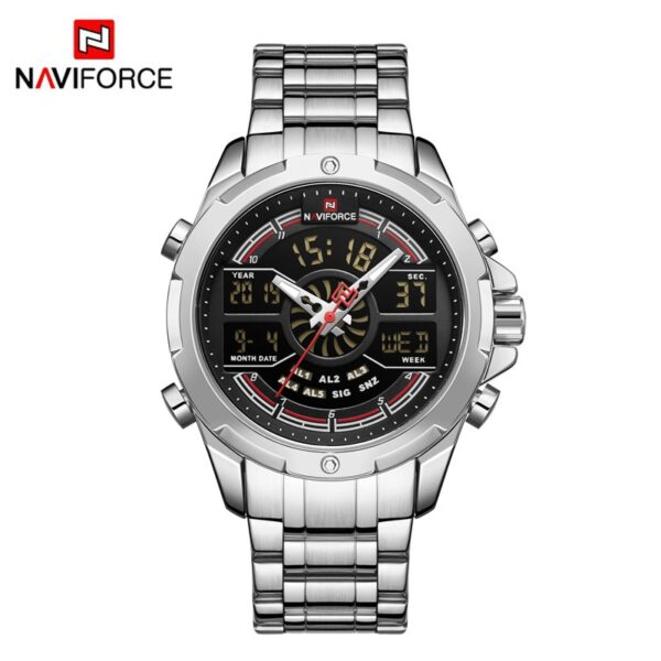 Luxury Original Watches For Men Digital Chronograph Fashion Sport Quartz Wrist Watch Stainless Steel Waterproof Clock - Image 5