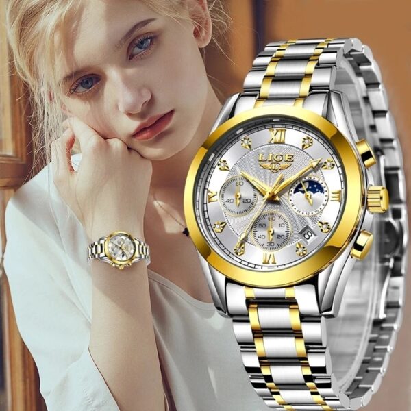 Women Watches Ladies Creative Steel Women Bracelet Watches Female Waterproof Clocks Relogio Feminino - Image 13