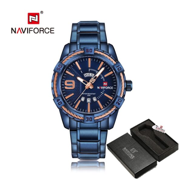 Men's Fashion Quartz Classic Watches for Business - Waterproof Steel Band Wristwatch - Image 11