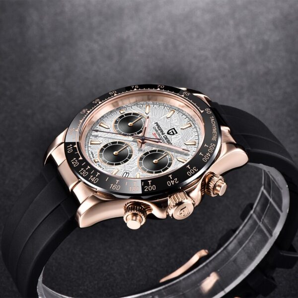 40mm New PAGANI DESIGN Men Quartz Watches Sapphire Luxury Chronograph Stainless Steel Waterproof Men Watch - Image 15