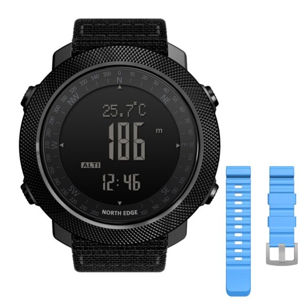 New Men Sport Digital watch Hours Running Swimming Military Army watches Altimeter Barometer Compass waterproof 50m - Image 11