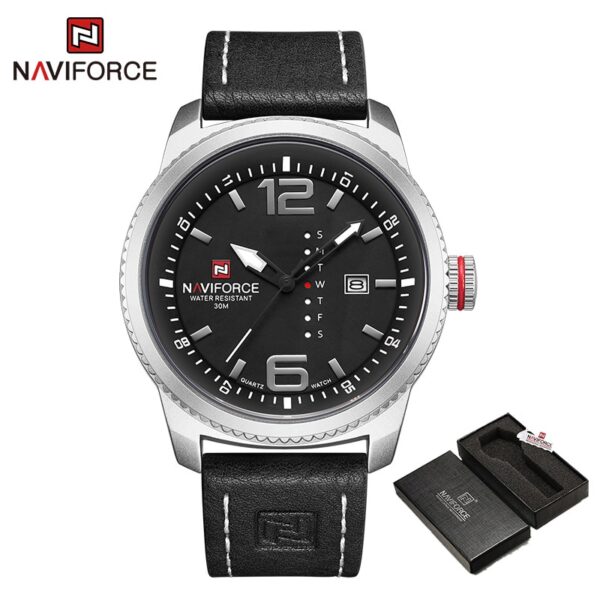 New Male Watches Casual Sport Day and Date Display Quartz Wristwatch Big Dial Clock with Luminous Hands Relogio Masculino - Image 2