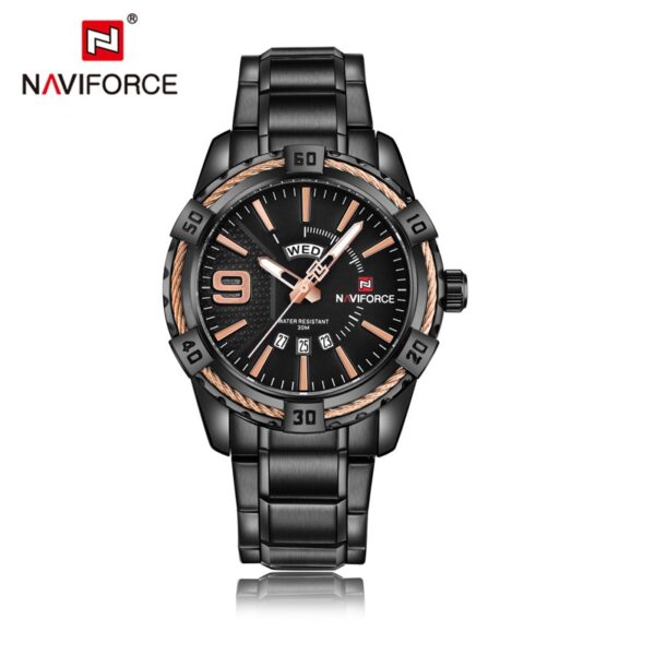 Men's Fashion Quartz Classic Watches for Business - Waterproof Steel Band Wristwatch - Image 4