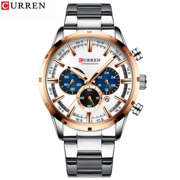 New Men Watches Top Brand Luxury Wrist Watch Quartz Clock Watch Men Waterproof Chronograph - Image 10