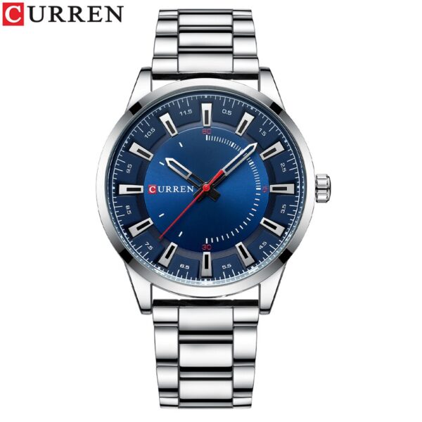 Simple Style Men Watches Quartz Wristwatches Stainless Steel Band Clock Male - Image 10