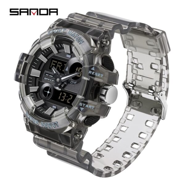 Men Watches Sport Military Quartz Watch for Men Digital Watch Waterproof Clock relogio masculino 3100 - Image 6