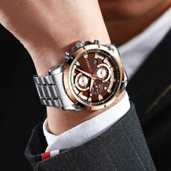 Men Watches Top Brand Luxury Business Automatic Date Watch Men Casual Waterproof Watch - Image 11