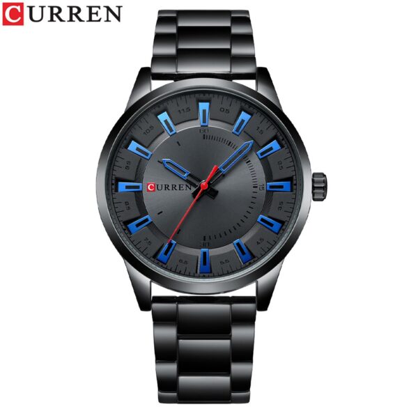 Simple Style Men Watches Quartz Wristwatches Stainless Steel Band Clock Male - Image 8