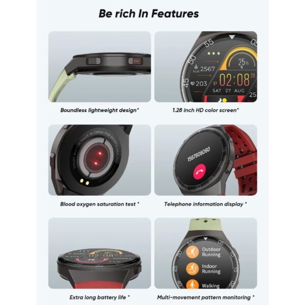 New Silicone Strap Digital Watch Men Sport Watches Electronic LED Male Smart Watch For Men Clock Waterproof Bluetooth Hour - Image 11