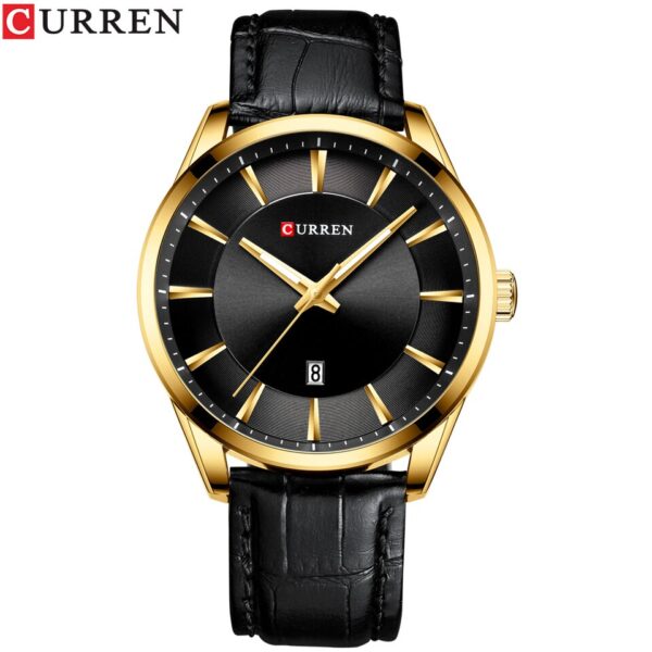 Quartz Watches for Men Leather Strap Male Wristwatches Top Luxury Brand Business Men Clock  45 mm Reloj Hombres - Image 16