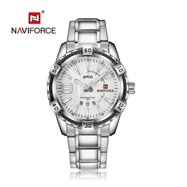 Men's Fashion Quartz Classic Watches for Business - Waterproof Steel Band Wristwatch - Image 3