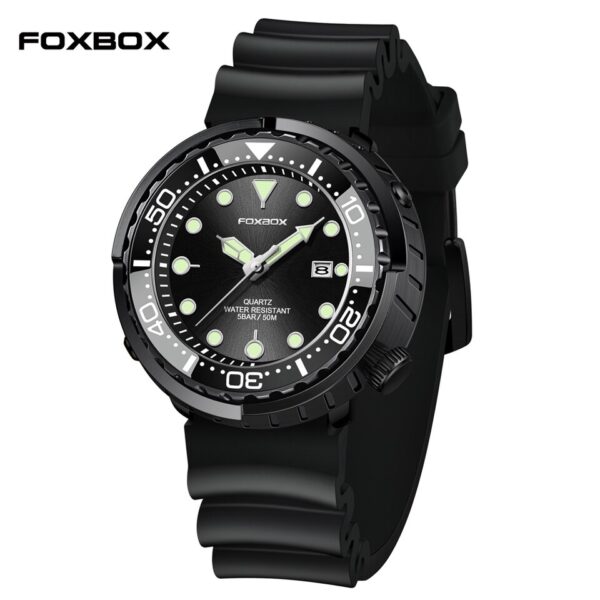 Men Watch 50M Waterproof Luminous Sport Wristwatches Rotating Bezel Quartz Watches with Auto Date Relogio Masculino - Image 10