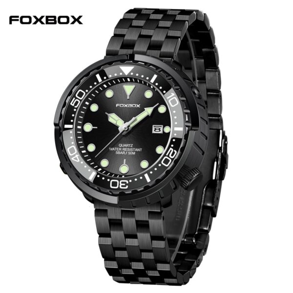 Men Watch 50M Waterproof Luminous Sport Wristwatches Rotating Bezel Quartz Watches with Auto Date Relogio Masculino - Image 14