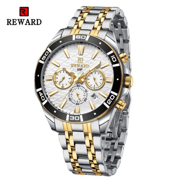 New Design Business Watches for Men Stainless Quartz Wristwatches Waterproof Chronograph Luminous Sport Wrist Watch - Image 12