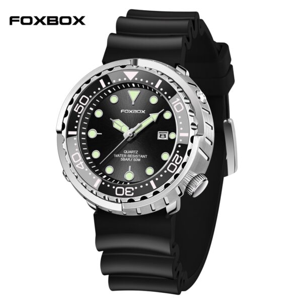 Men Watch 50M Waterproof Luminous Sport Wristwatches Rotating Bezel Quartz Watches with Auto Date Relogio Masculino - Image 20